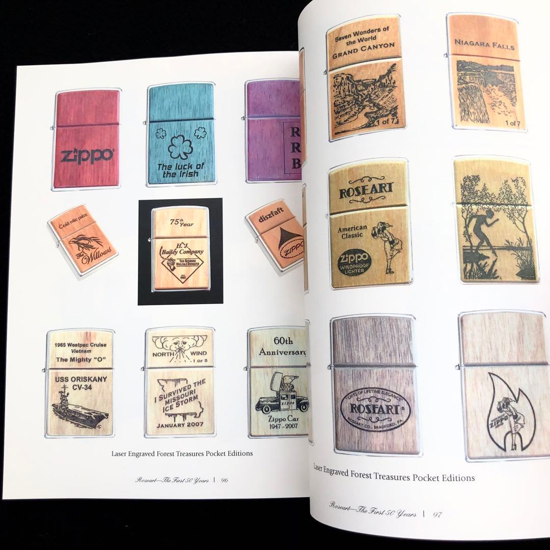 【ZIPPO】ローズアート社創業50周年記念 写真集「ROSEART」限定150