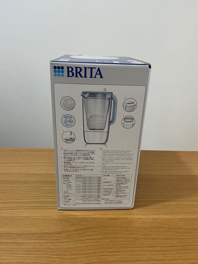 し*め様 【新品・未開封】ブリタ　グラスジャグ　ポット型浄水器　カートリッジ 1
