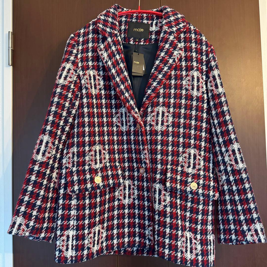 maje ツイードジャケット
