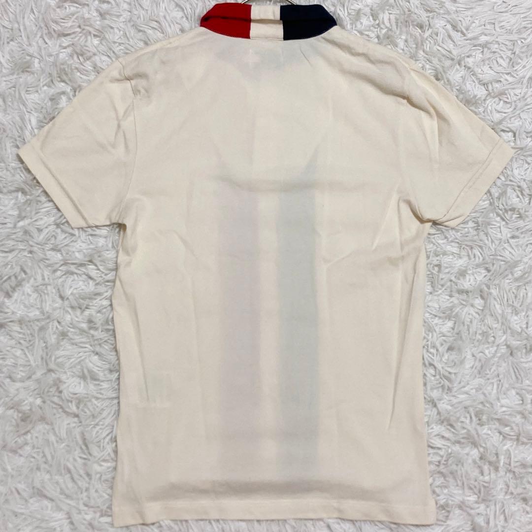 モンクレール ポロシャツ センターロゴ トリコロール 鹿の子 マグリア S