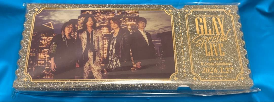 GLAY ローソン50周年スペシャルライブ アクリルブロック Kアリーナ