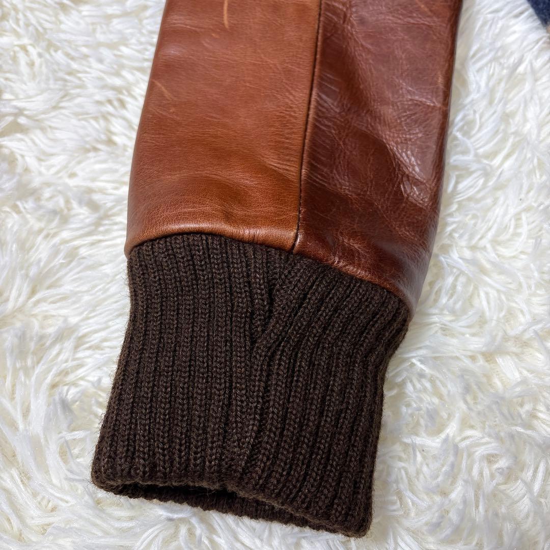 希少✨schott✖︎wool rich ショット❌ウールリッチ別注　スタジャン