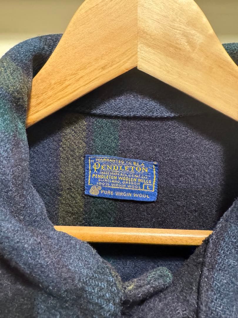 70s PENDLETON ペンドルトン　CPOジャケット　ウールジャケット