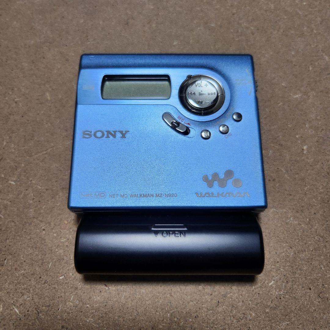 SONY WALKMAN MZ-N920 ポータブルMDプレーヤー