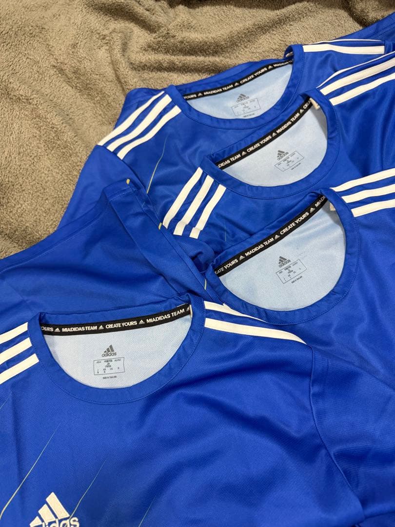 adidas アディダス サッカーウェア ユニフォーム ブルー