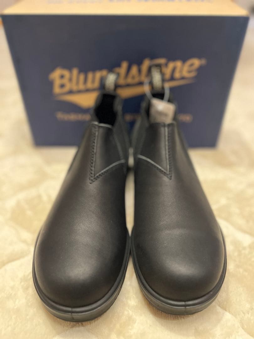 ブランドストーン　ローカット 本革防水 ブラック UK8 新品 箱あり