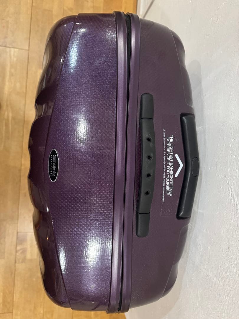 サムソナイト　コスモライト　スーツケース　123L 紫 最終値下げ！