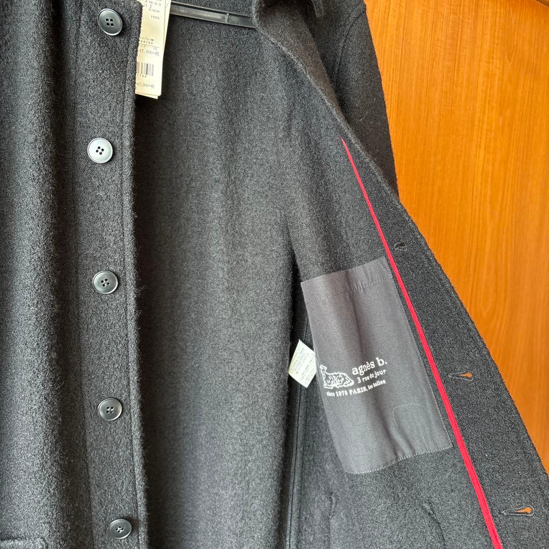 【新品未使用】アニエスベーオム　ウールコート