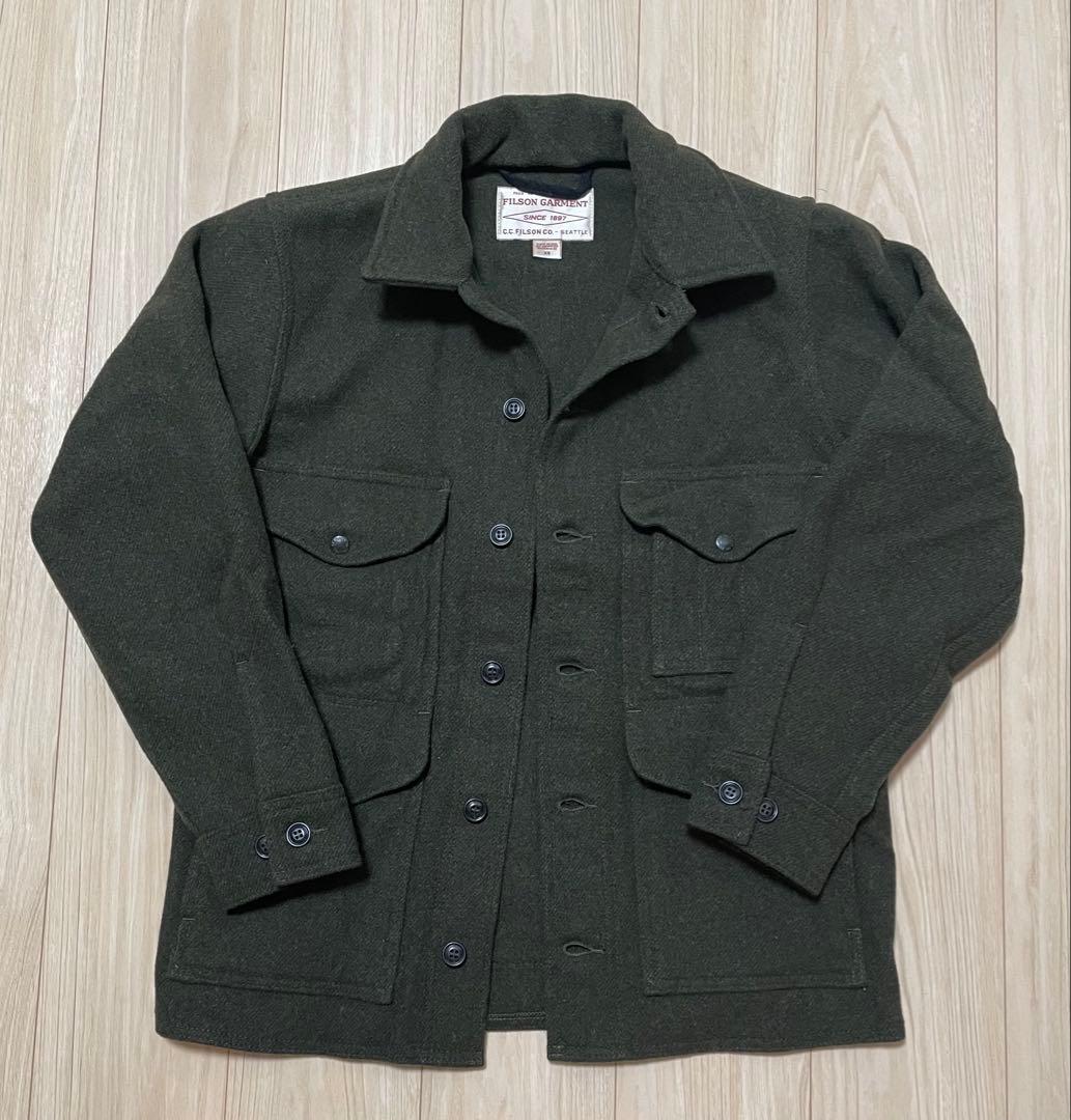 【美品】Filson マッキノー/マッキーノクルーザー 38 試着のみ 希少XS