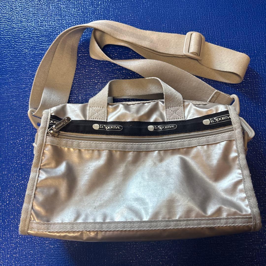 ADAM ET ROPE LESPORTSAC ショルダーバッグ シルバー