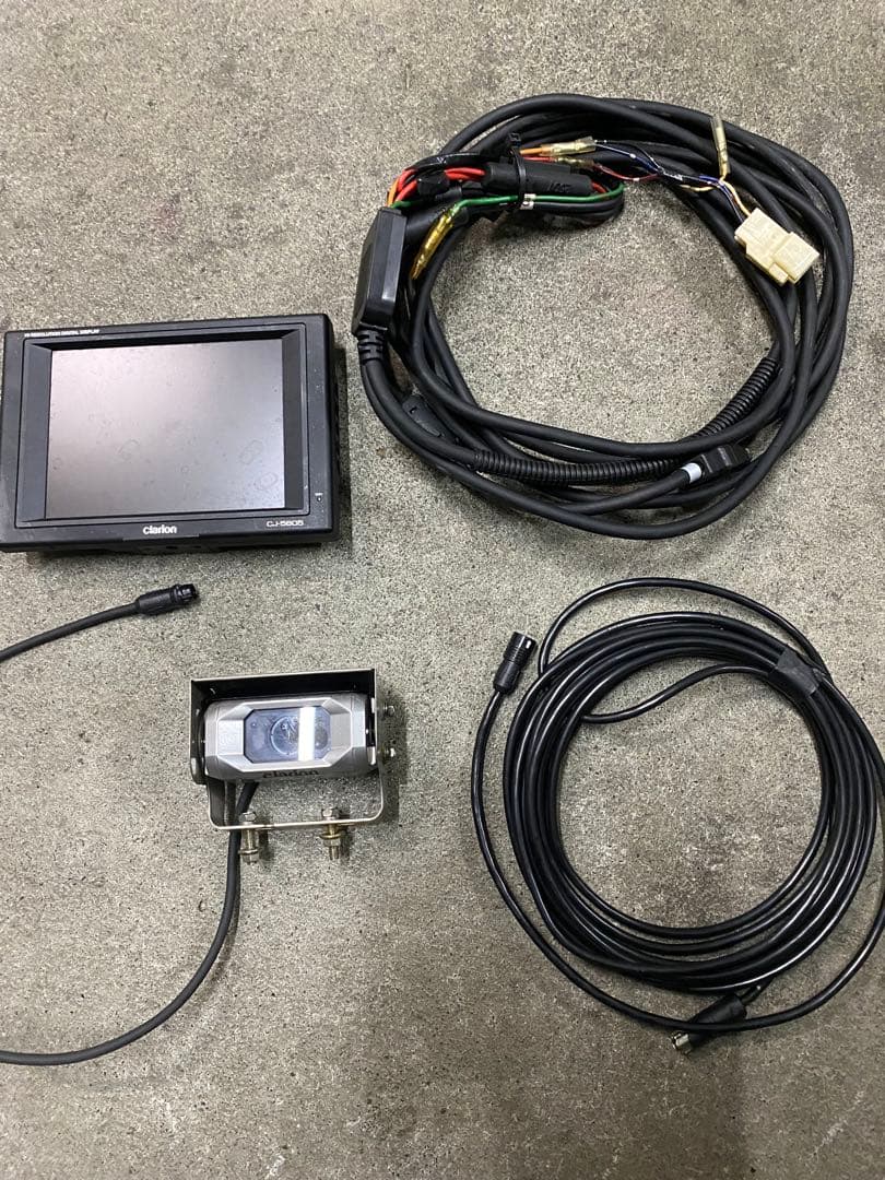 Clarion CJ-5600 CC-6500バックカメラ・モニターセット