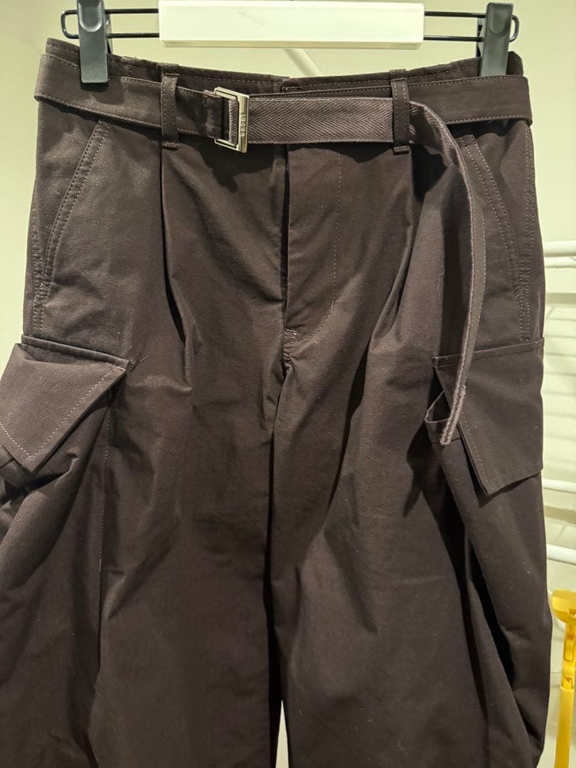 sacai 25aw Rip Stop Pants サイズ1