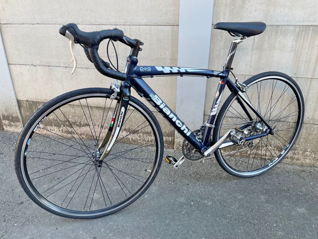 【超美品・整備済】ビアンキ　ビアニローネ7 27速　ロードバイク　CT470mm