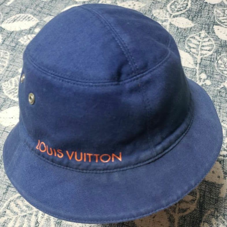 6月末迄出品　　ルイヴィトン シャポー モノグラムデニム ハット
