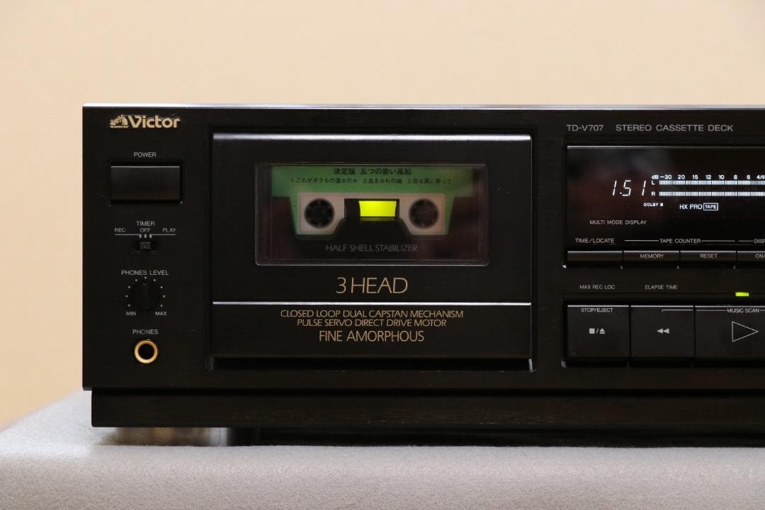 Victor　TD-V707④動作品