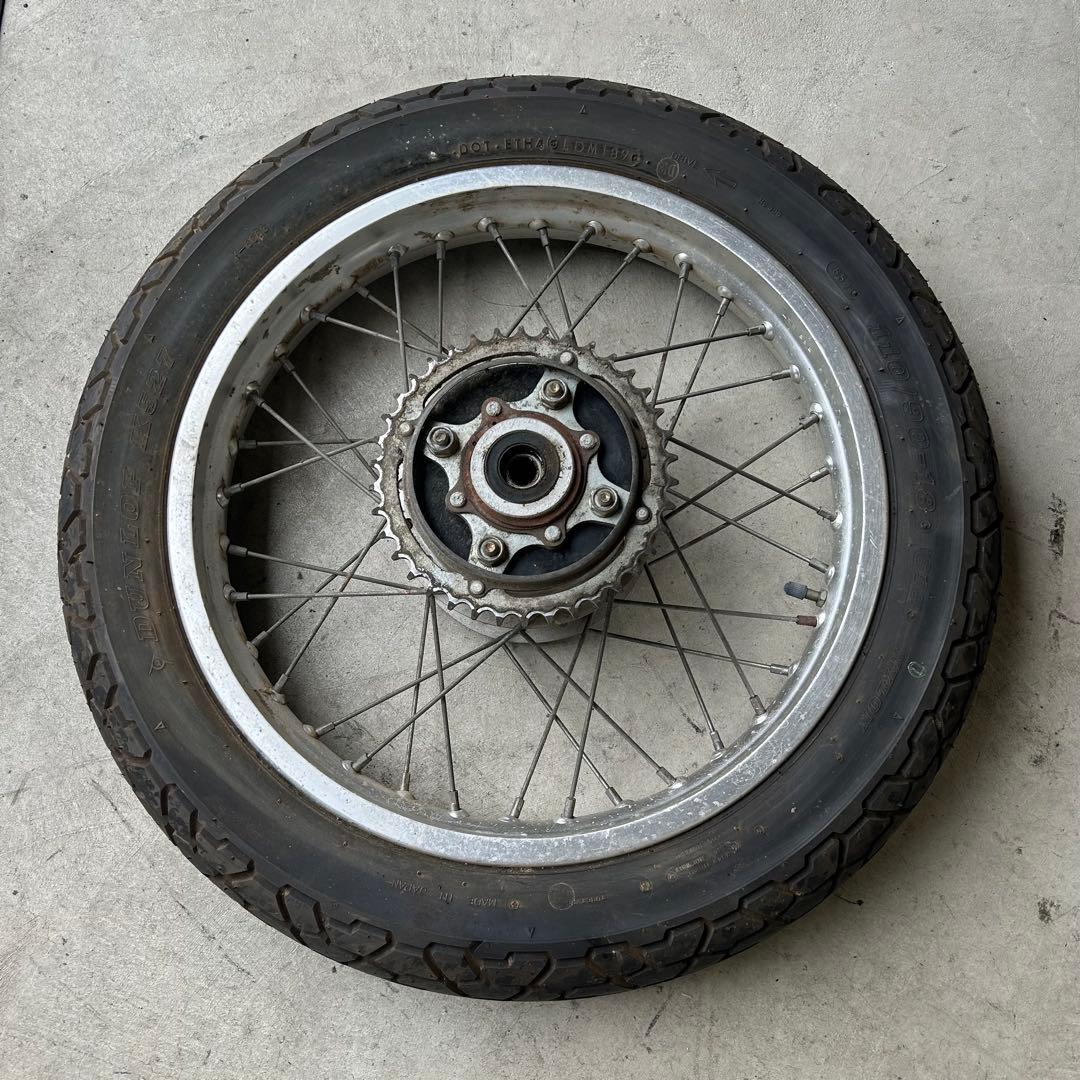 ★HONDA クラブマン GB250初期型（１型）　前後タイヤ　リアブレーキ