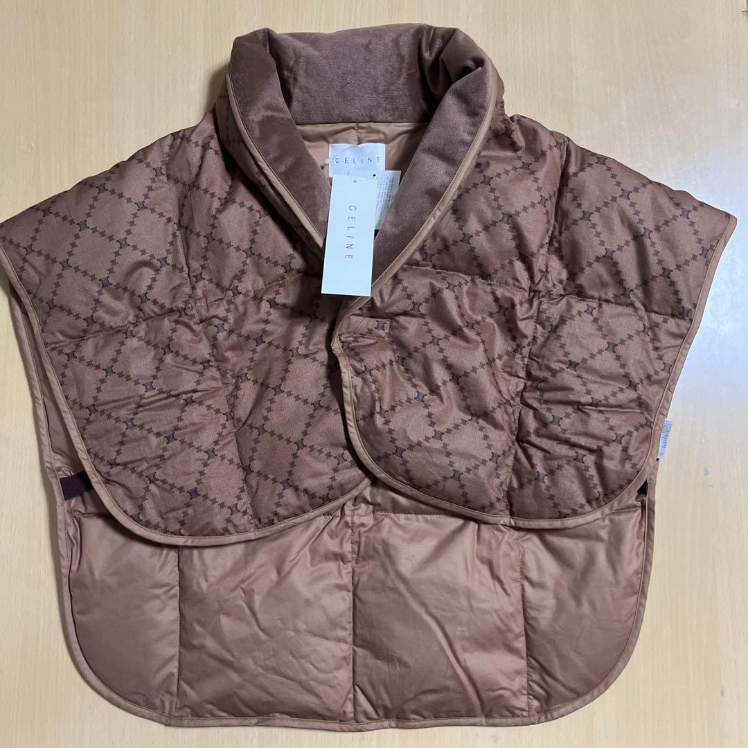 【新品未使用タグ付】CELINE セリーヌ マカダム柄 西川 ダウンベスト