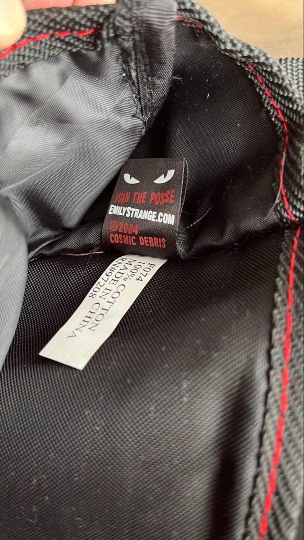 Vintage Emily The Strange メッセンジャー　希少