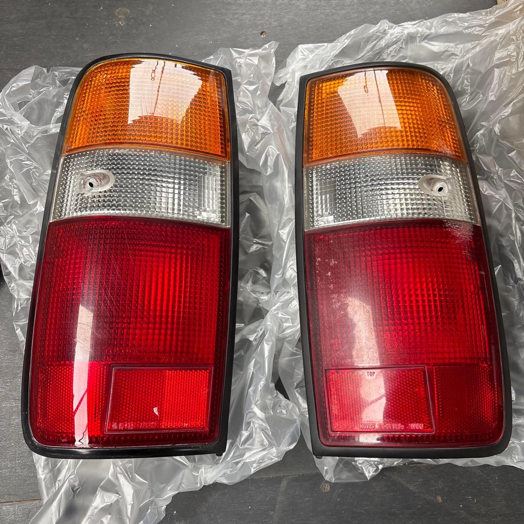 ランクル80テールランプセット 赤・オレンジ・クリア