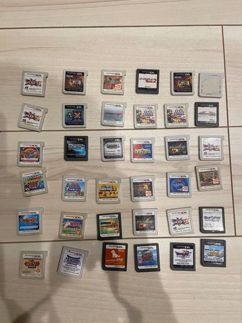 ニンテンドー3DS ゲームソフト　36点セット　外箱4点