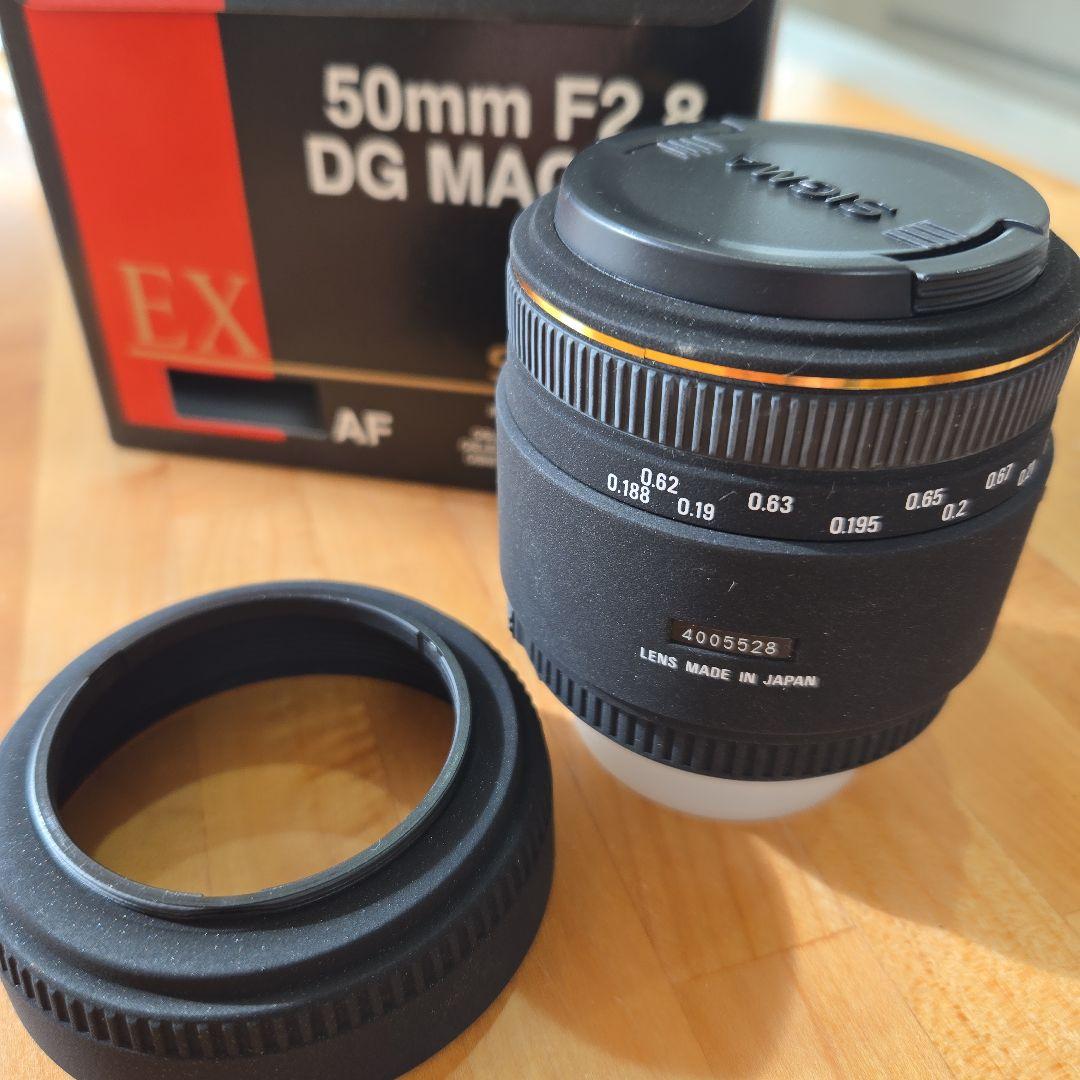 シグマSIGMA50mm F2.8 DG EX MACROニコン用