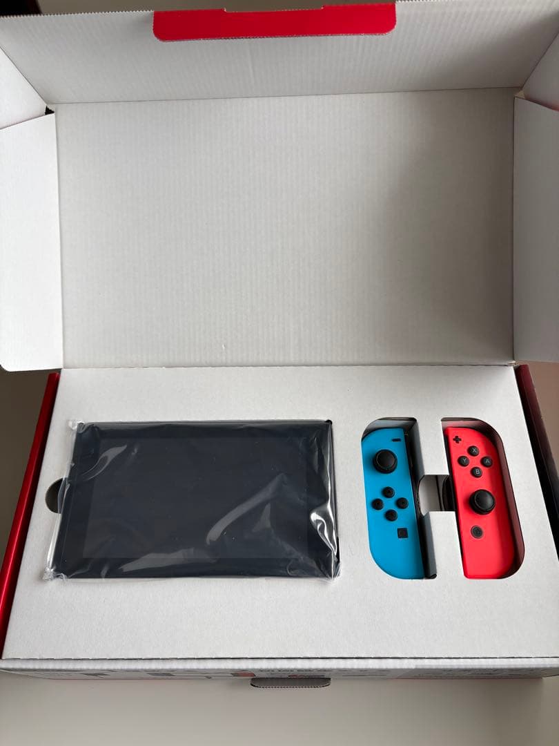 Nintendo Switch バッテリー強化版 美品 128GBSDカード付き