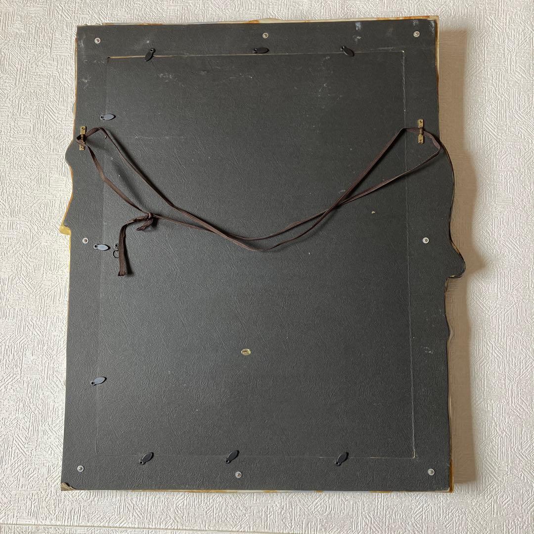 ドラ・マールの肖像　ピカソ　 立体面白い額縁　3D 大