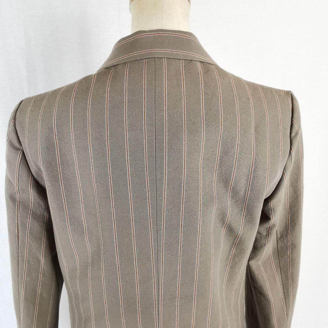 極美品 タグ付き 2025 ストライプジャケット
