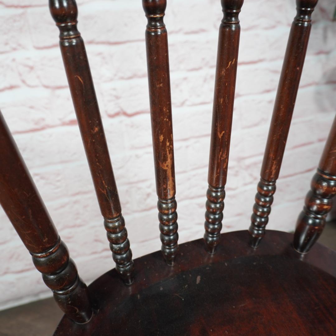 専用　北海道民芸家具 ダイニングチェア HM626 ウィンザー スピンドル b