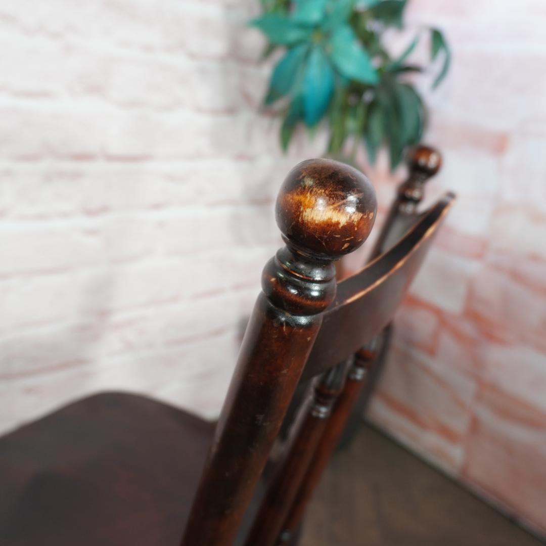 専用　北海道民芸家具 ダイニングチェア HM626 ウィンザー スピンドル b