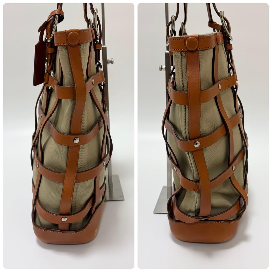 希少　ソメスサドル　HT LABEL トートバッグ　本革　大きめ　肩がけ　A4