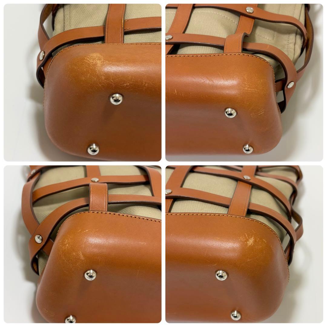 希少　ソメスサドル　HT LABEL トートバッグ　本革　大きめ　肩がけ　A4