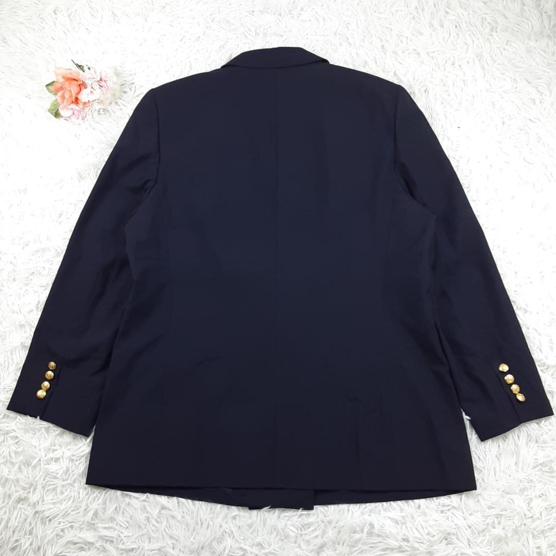 美品◎Burberry's 紺ブレ 金ボタン 大きいサイズ 90s ヴィンテージ