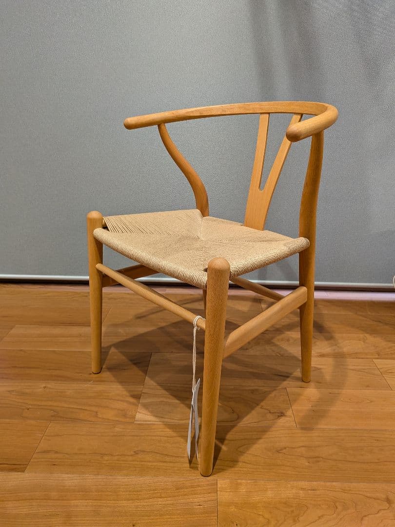 ①【新品未使用】CH24　ビーチ/オイル Yチェア　カールハンセン　ウェグナー