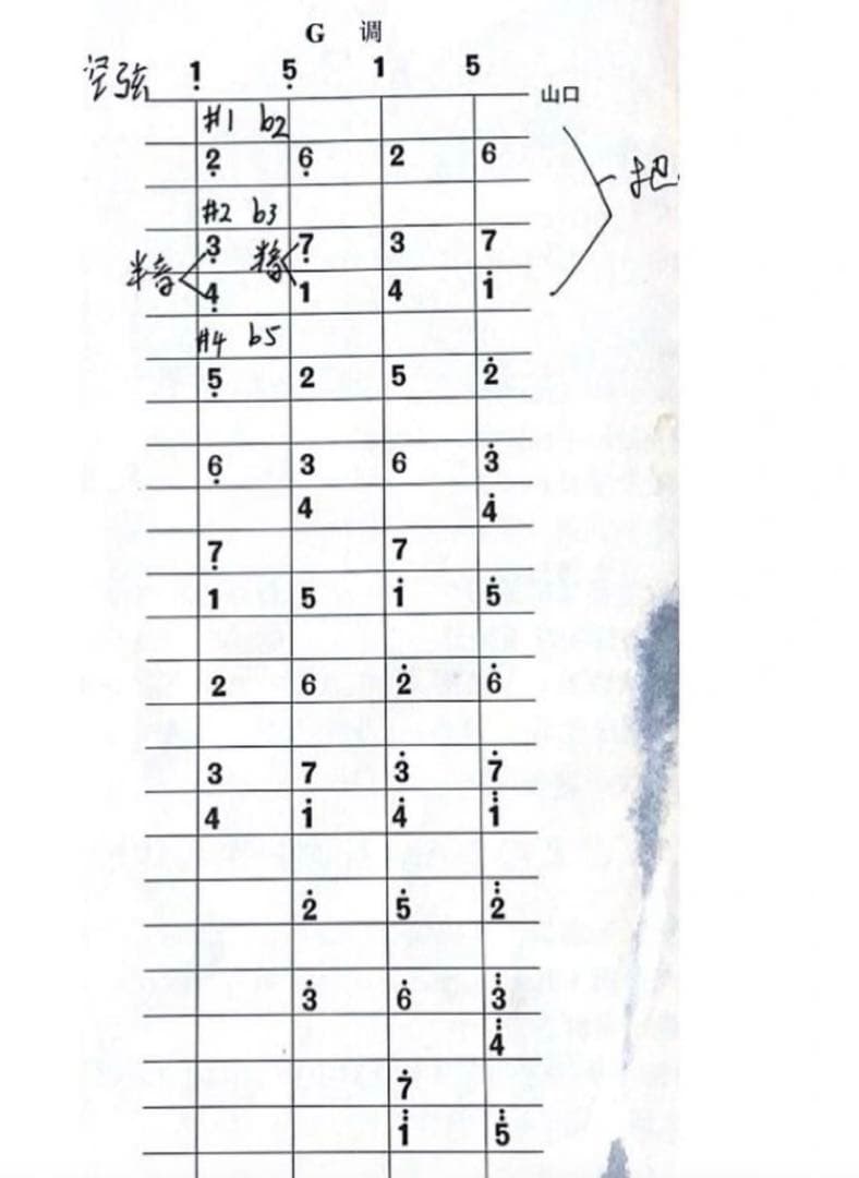 中国の民族楽器中阮 中元