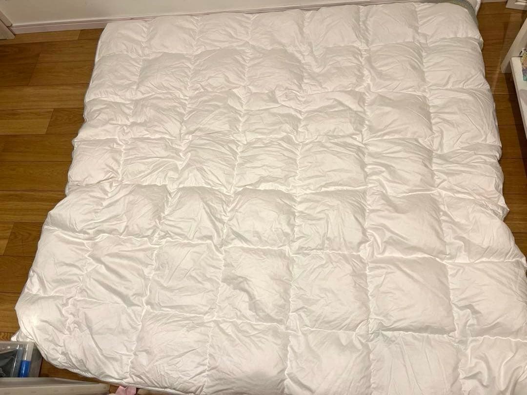 DIAMOND ハンガリー グースダウン2枚合わせセット ダブル　超長綿100%