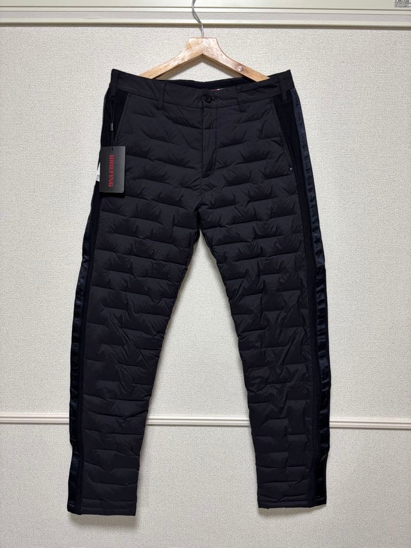 BRIEFING GOLF ブリーフィング ハイブリッドダウンパンツ Mブラック