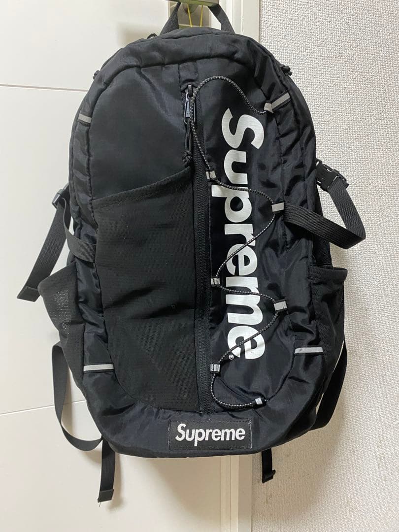 本日中値下げ‼️Supreme ブラック リュック・バックパック