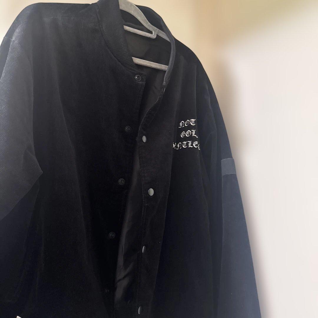 メンズウェア OLD ENGLISH LOGO STADIUM JACKET cph