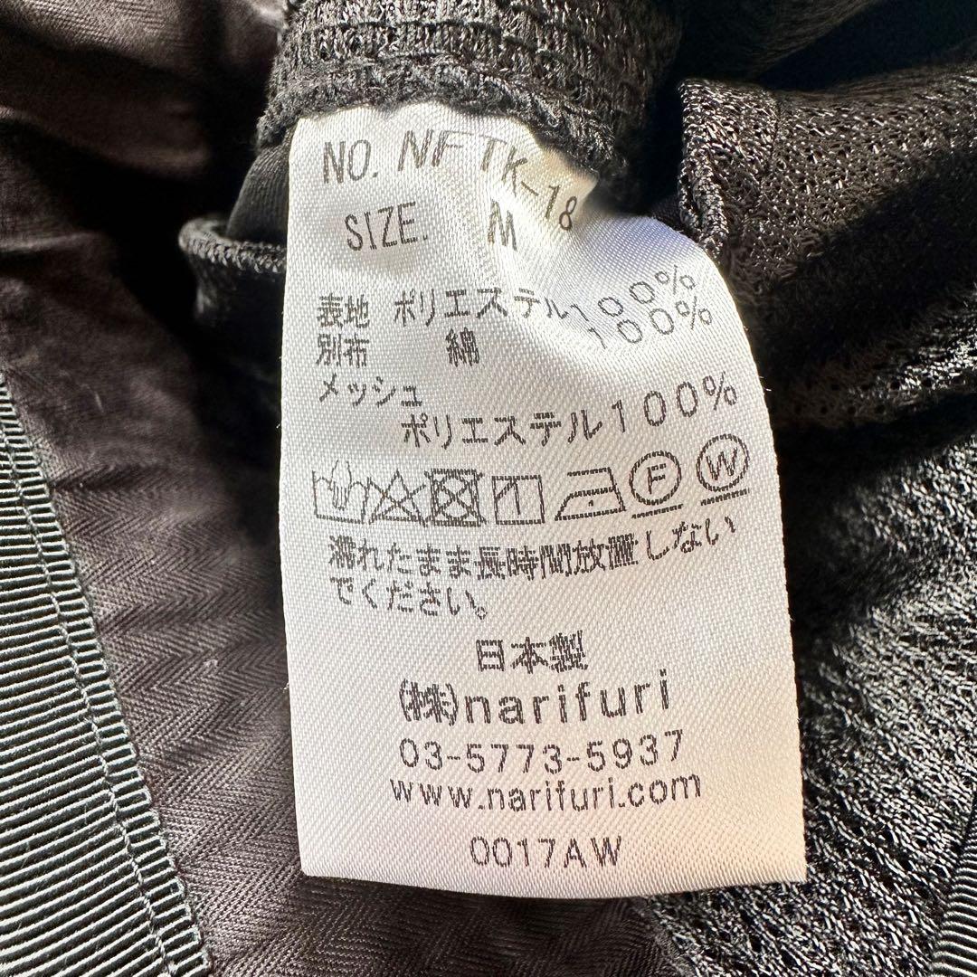 新品タグ付き narifuri ナリフリ パッドサイクルパンツ 自転車 黒