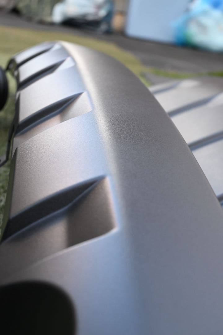 デリカd5 前期　リアバンパー　ラプターライナー塗装　塗装後未使用