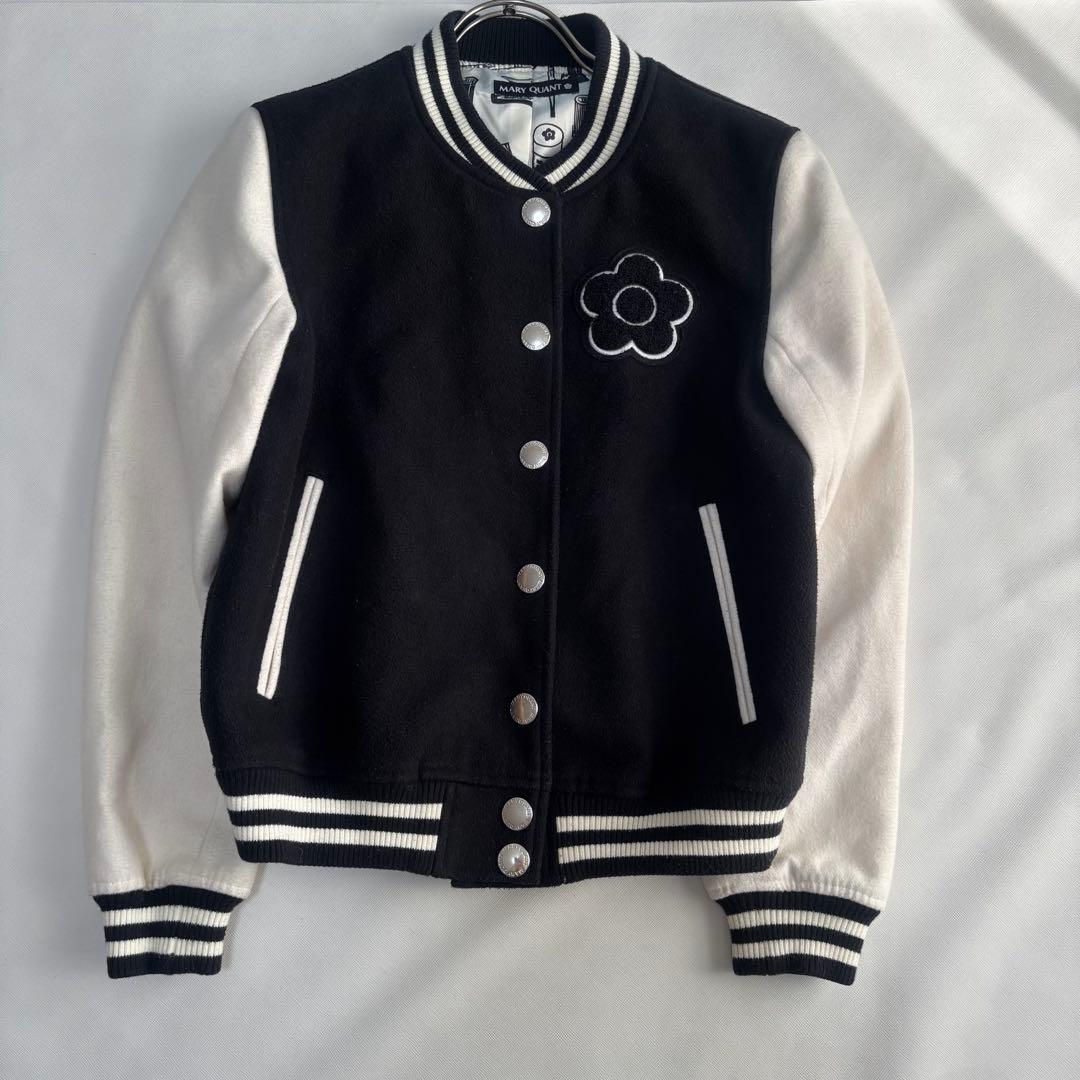 MARY QUANT スタジャン　ブラック　Y2K デイジー