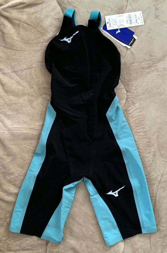 Mizuno 高速水着 GX SONIC6 CR ブラック/ターコイズ