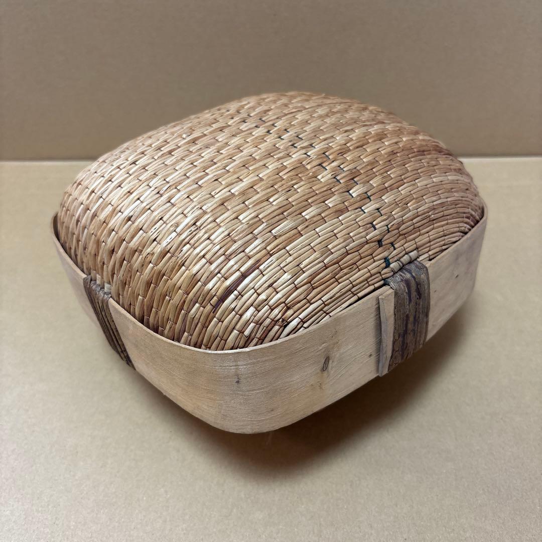 韓国　柳行李　籠　かご　希少