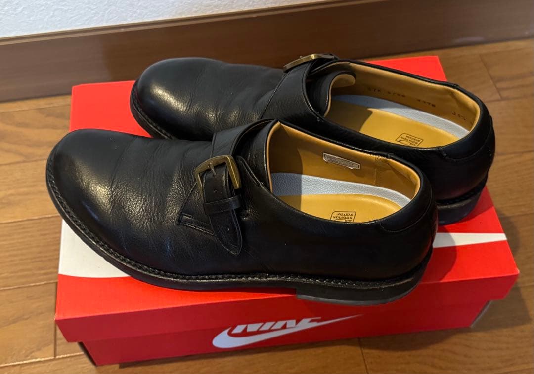 Regal Walker ブラックレザーシューズ25.5cm