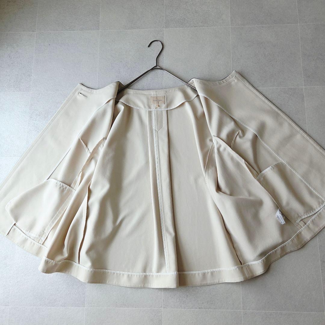 ローズティアラ サスティナブル素材 バイカラージャケット 大きいサイズ 42