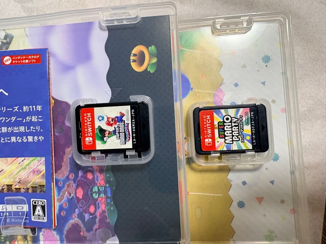 スーパーマリオ ワンダー + マリオパーティー+ ヨッシーケース