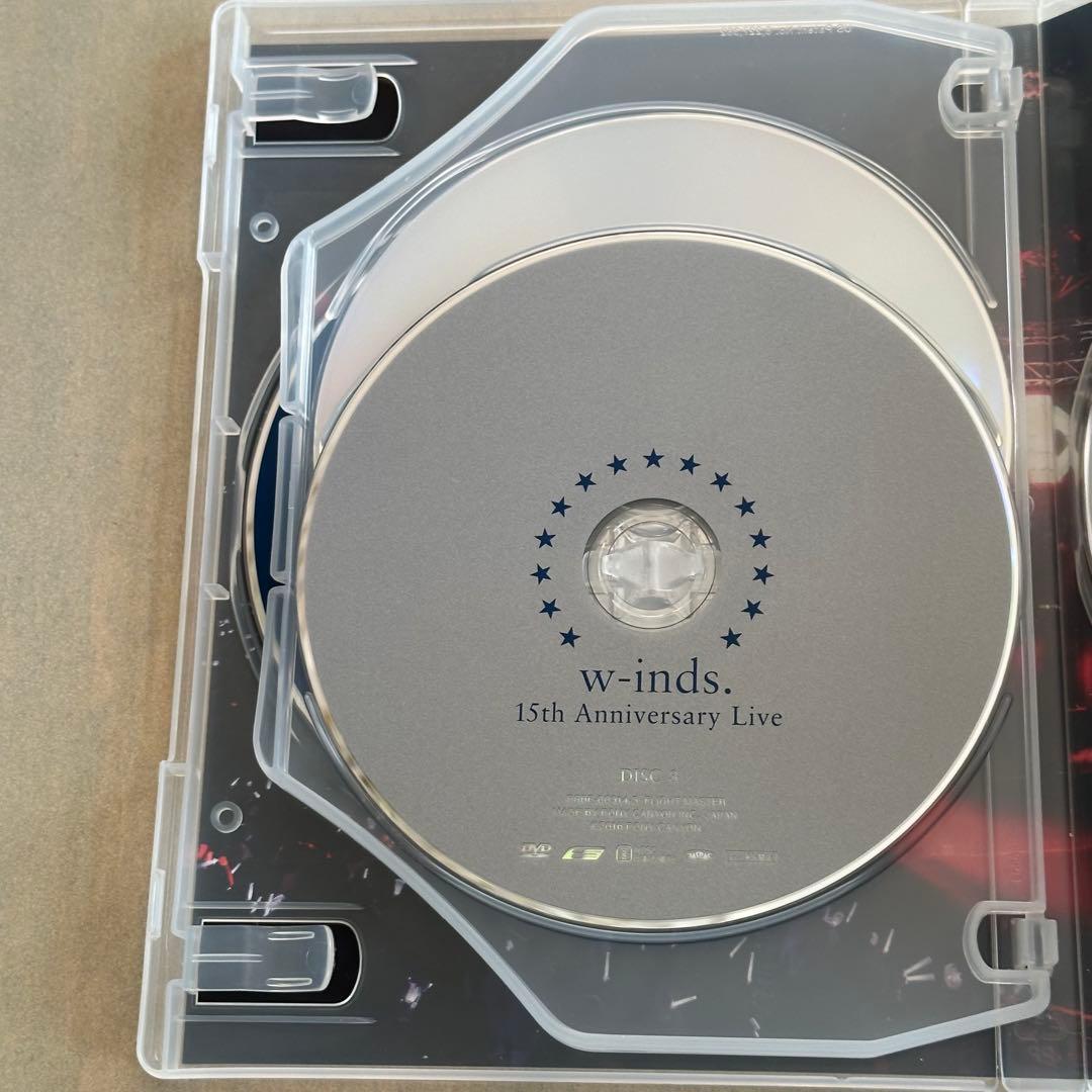 w-inds. 15周年 Liveファンクラブ 受注限定盤 4枚組 DVD