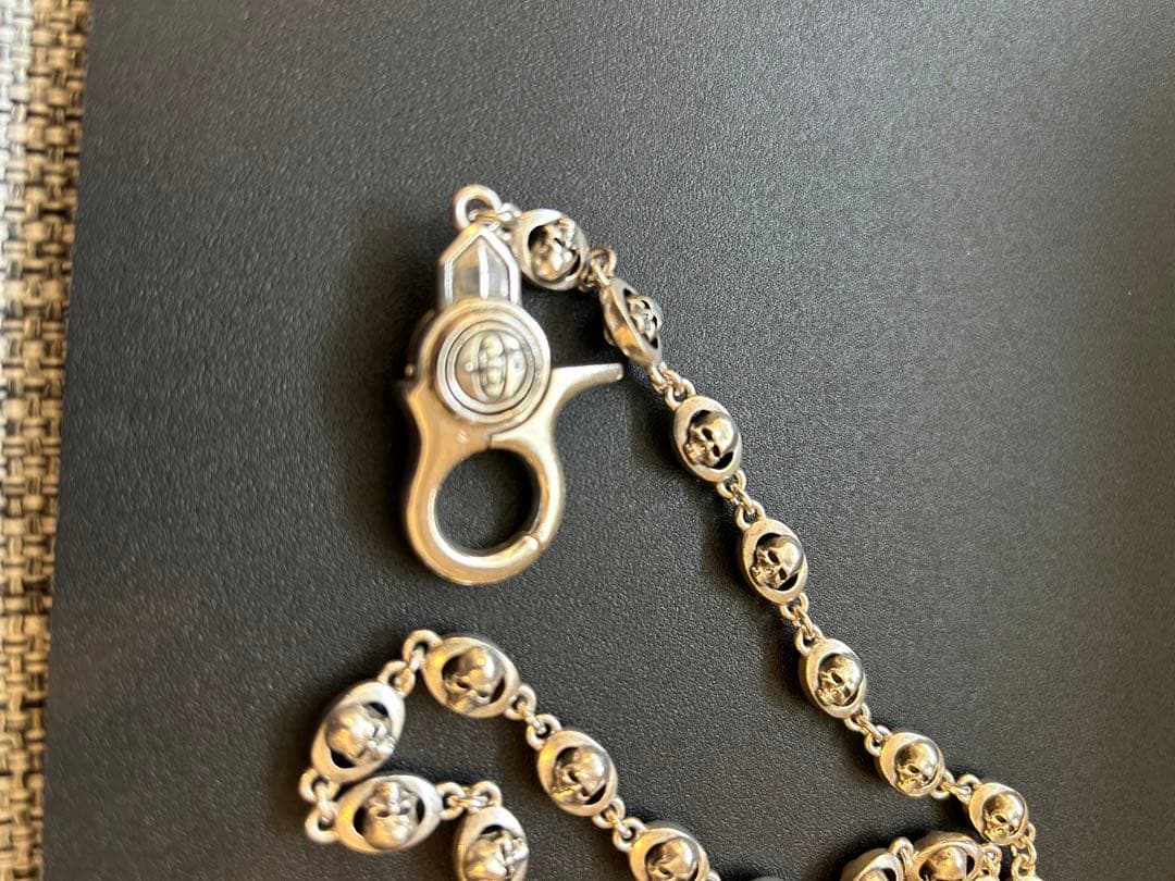 d*9様 【最終値下げ】ジャスティンデイビス　ウォレットチェーン　懐中時計付き