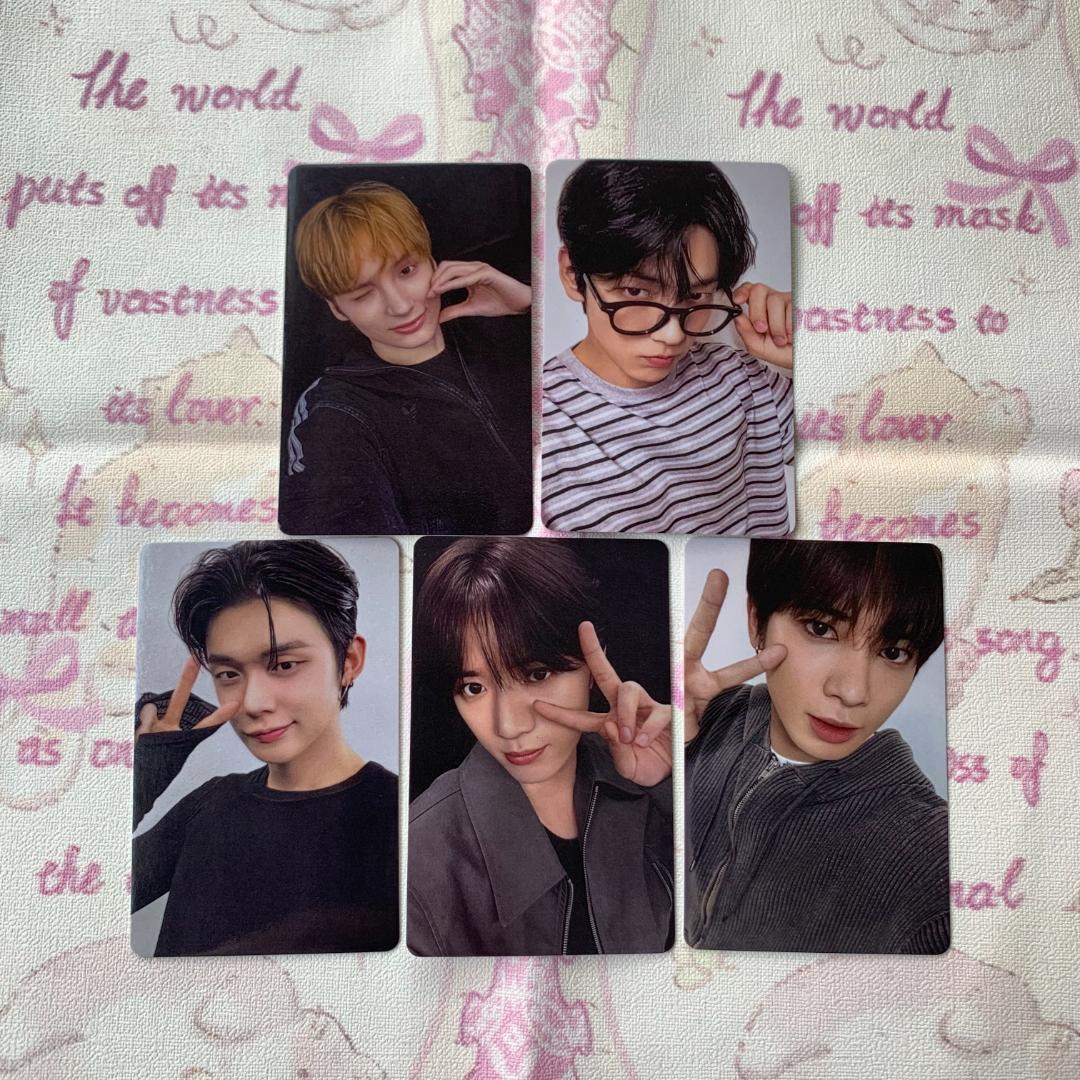 TXT 当選 LINE MUSIC 限定 トレカ 5枚セット